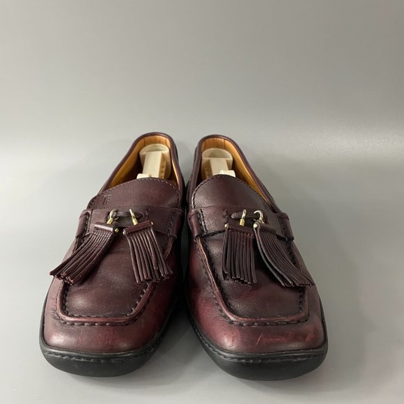 Tod's Brown Leather Tassel Loafers - Picture 4 of 12